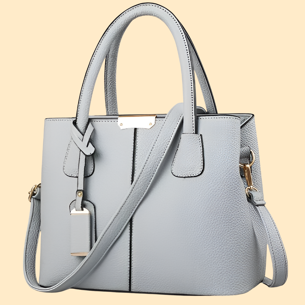 Ysoline | Girded Structured Top Handle Shoulder Bag for Women