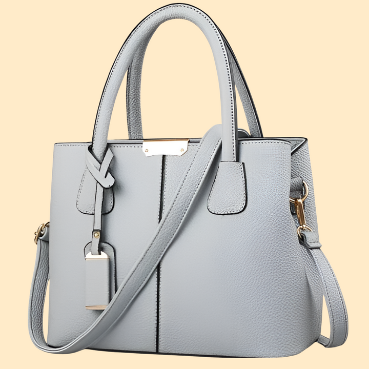 Ysoline | Girded Structured Top Handle Shoulder Bag for Women