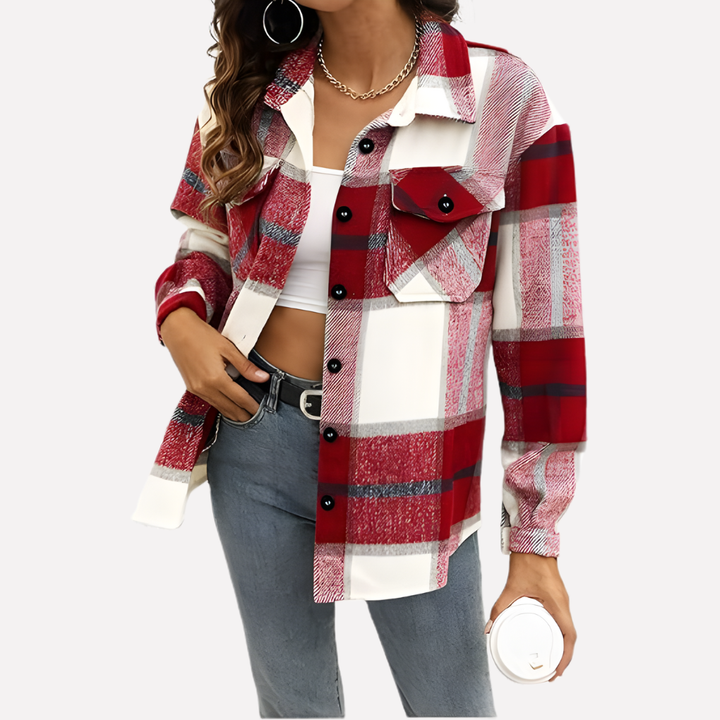 Bridget | Hardwearing Plaid Overshirt for Women