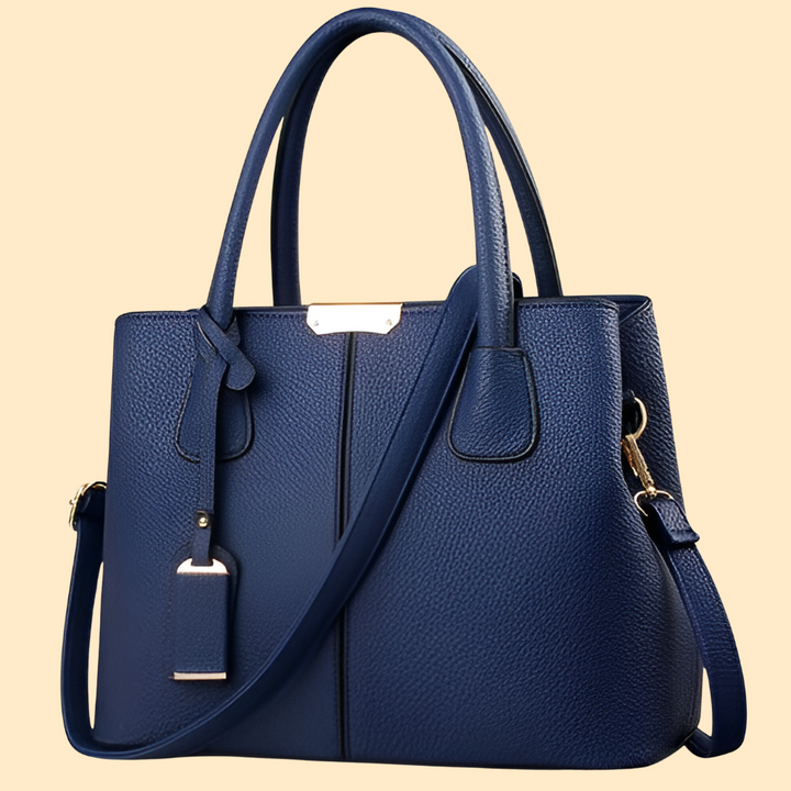 Ysoline | Girded Structured Top Handle Shoulder Bag for Women