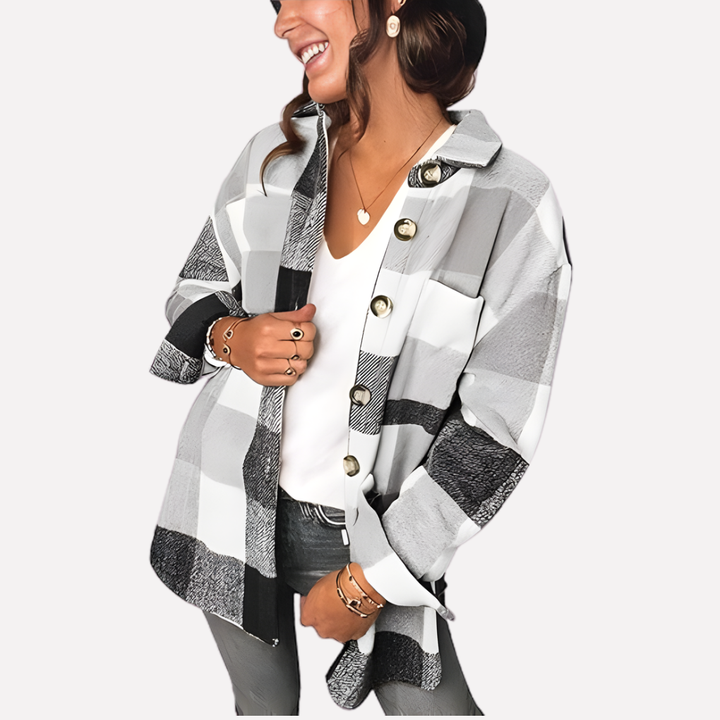 Bridget | Hardwearing Plaid Overshirt for Women