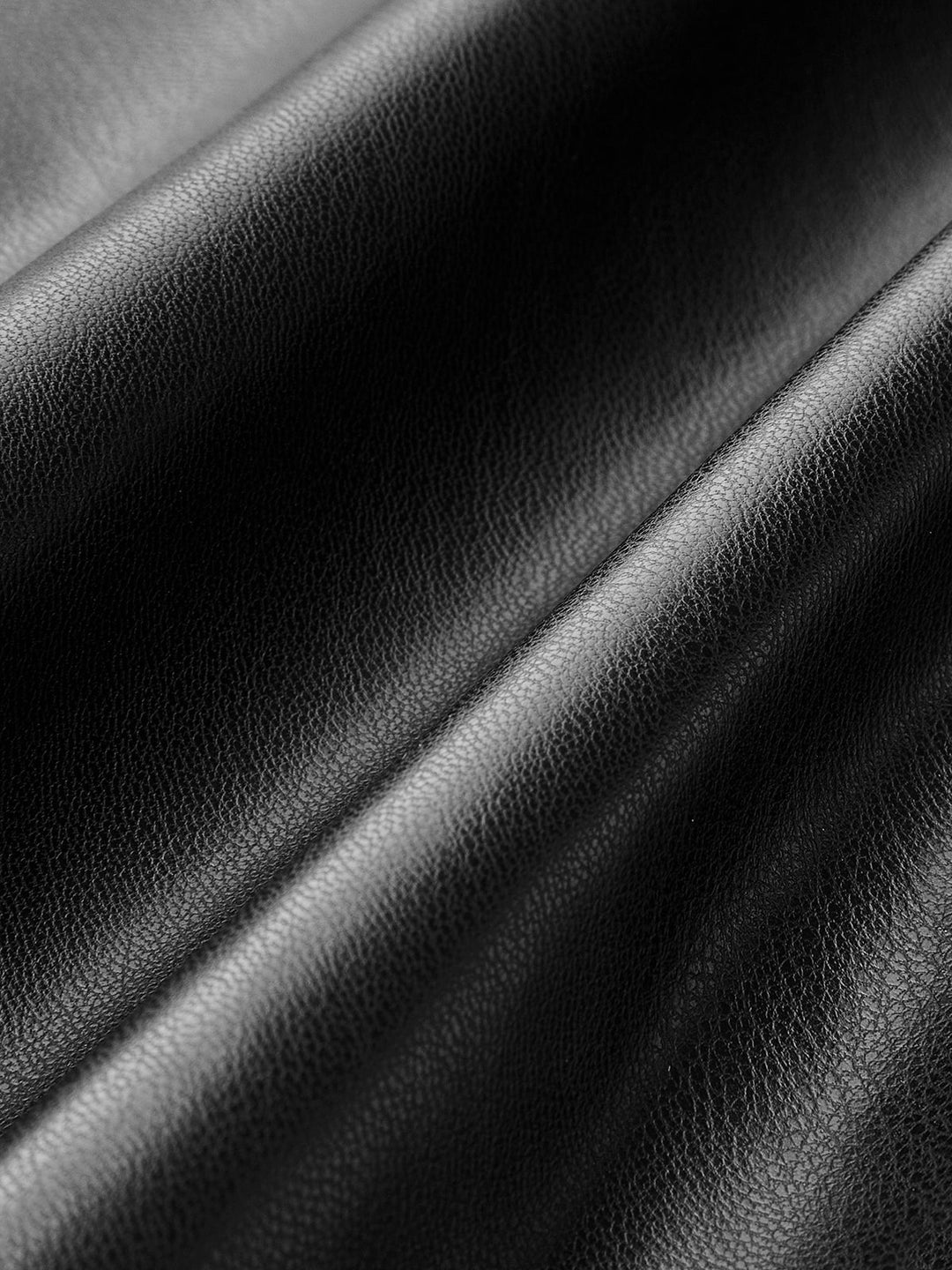 Evangeline | Poured Leather Midi Skirt for Women