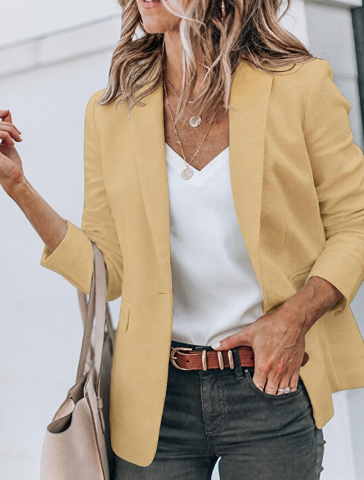 Sylvie | Precise Open Front Tailored Blazer for Women