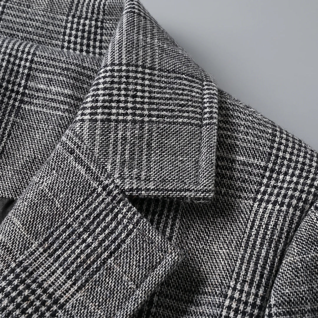 Ninon | Sprightly Checked Tailored Blazer for Women