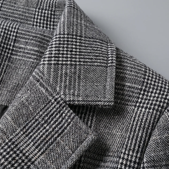 Ninon | Sprightly Checked Tailored Blazer for Women