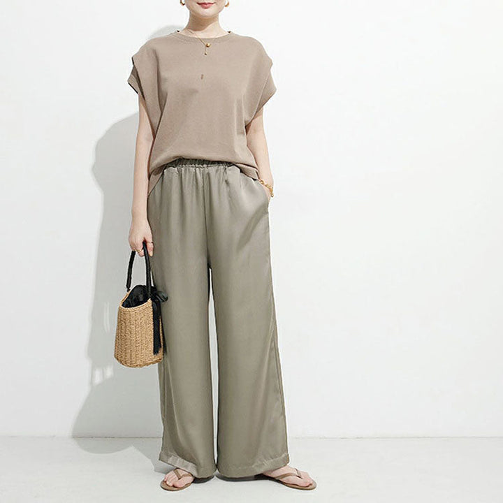 Rosanna | Billowing Wide Leg Lounge Pants for Women