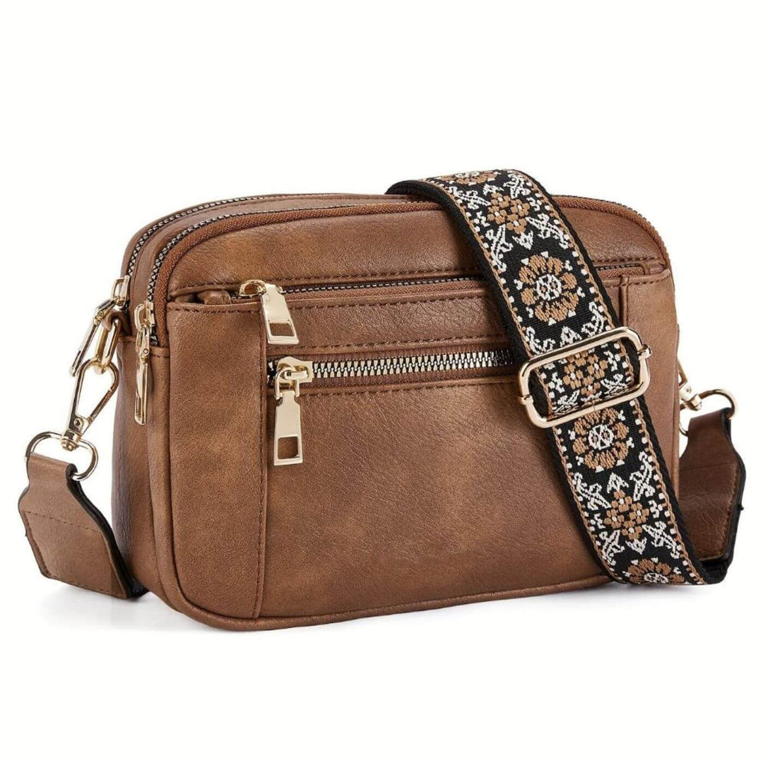 Garance | Braided Boho Strap Crossbody Bag for Women