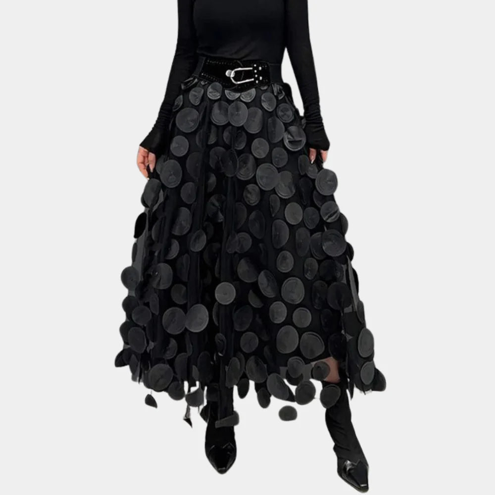 Winifred | Gliding Long Pleated Skirt for Women