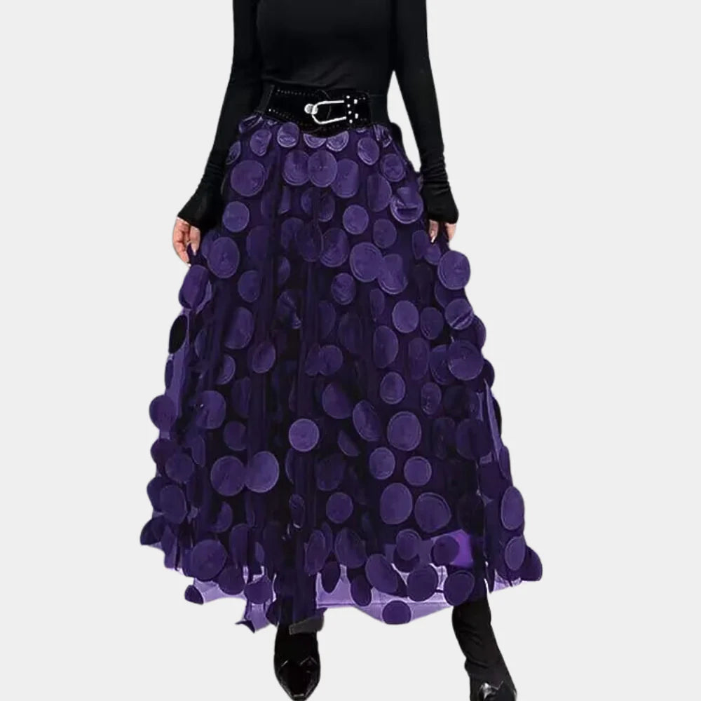 Winifred | Gliding Long Pleated Skirt for Women