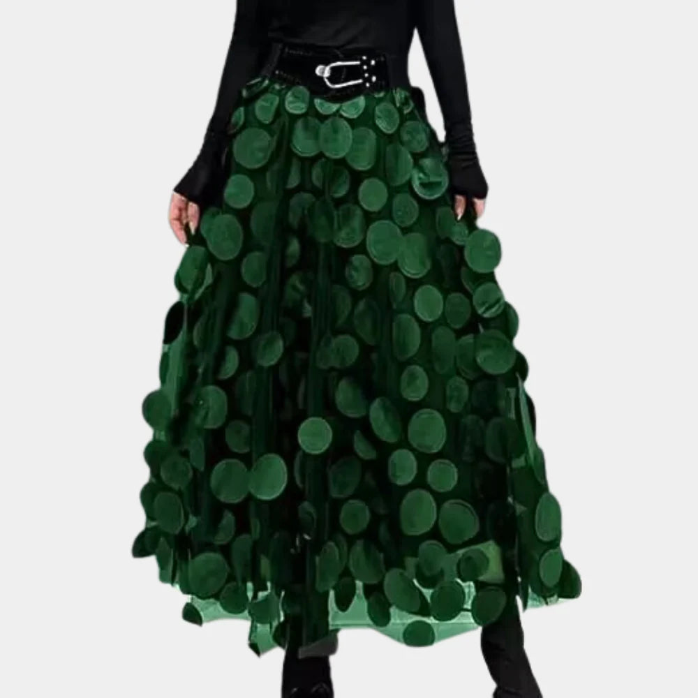 Winifred | Gliding Long Pleated Skirt for Women
