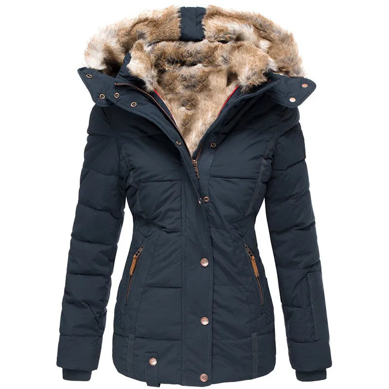 Ernestine | Bracing Hooded Winter Jacket for Women