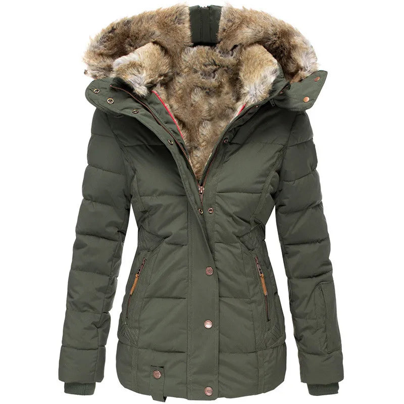 Ernestine | Bracing Hooded Winter Jacket for Women