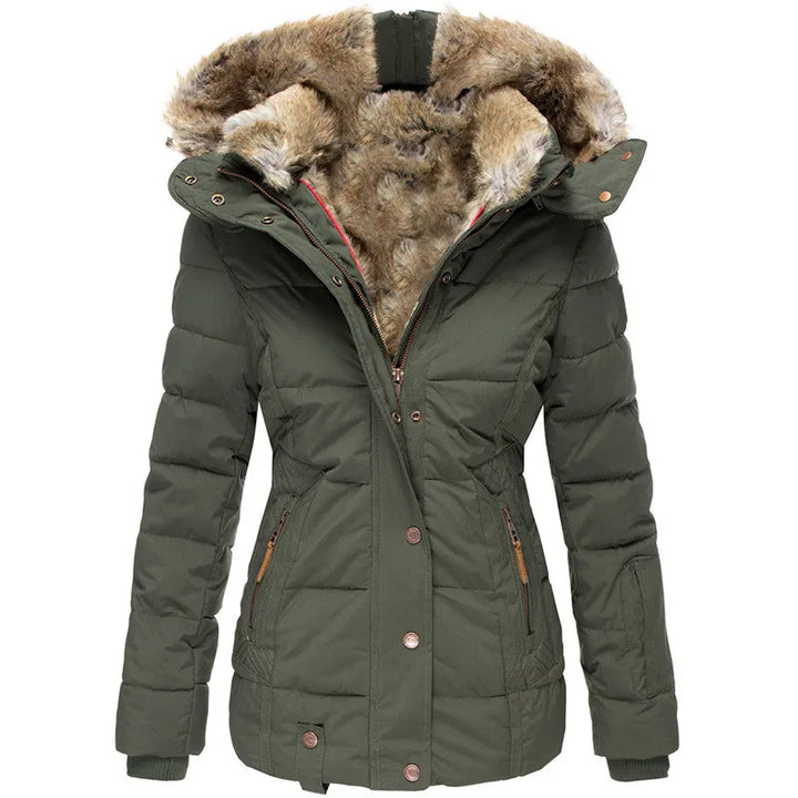 Ernestine | Bracing Hooded Winter Jacket for Women
