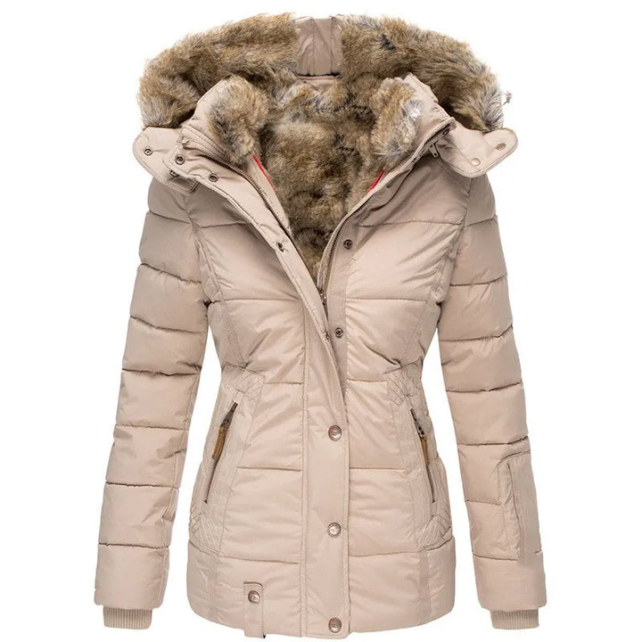 Ernestine | Bracing Hooded Winter Jacket for Women