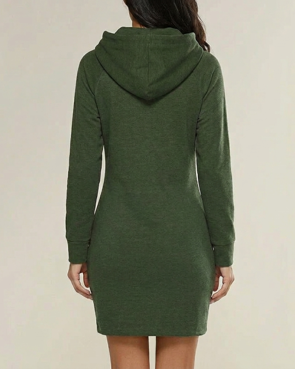 Savannah | Padded Fleece Hoodie Dress for Women