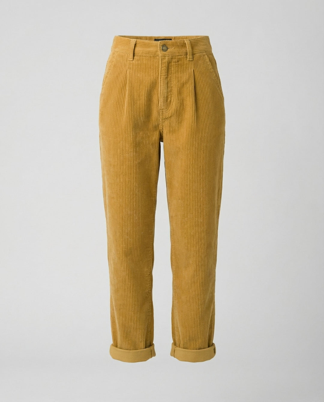 Emerson | Stout Elastic Waist Corduroy Pants for Women