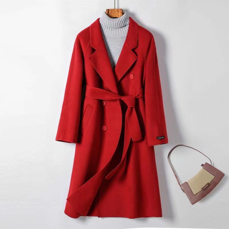 Beatrix | Poised Belted Wrap Coat for Women