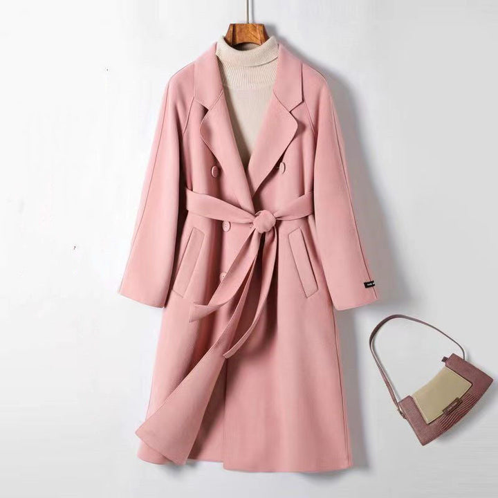 Beatrix | Poised Belted Wrap Coat for Women
