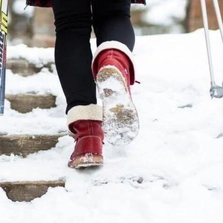 Laure | Braced Fur Lined Winter Boots for Women