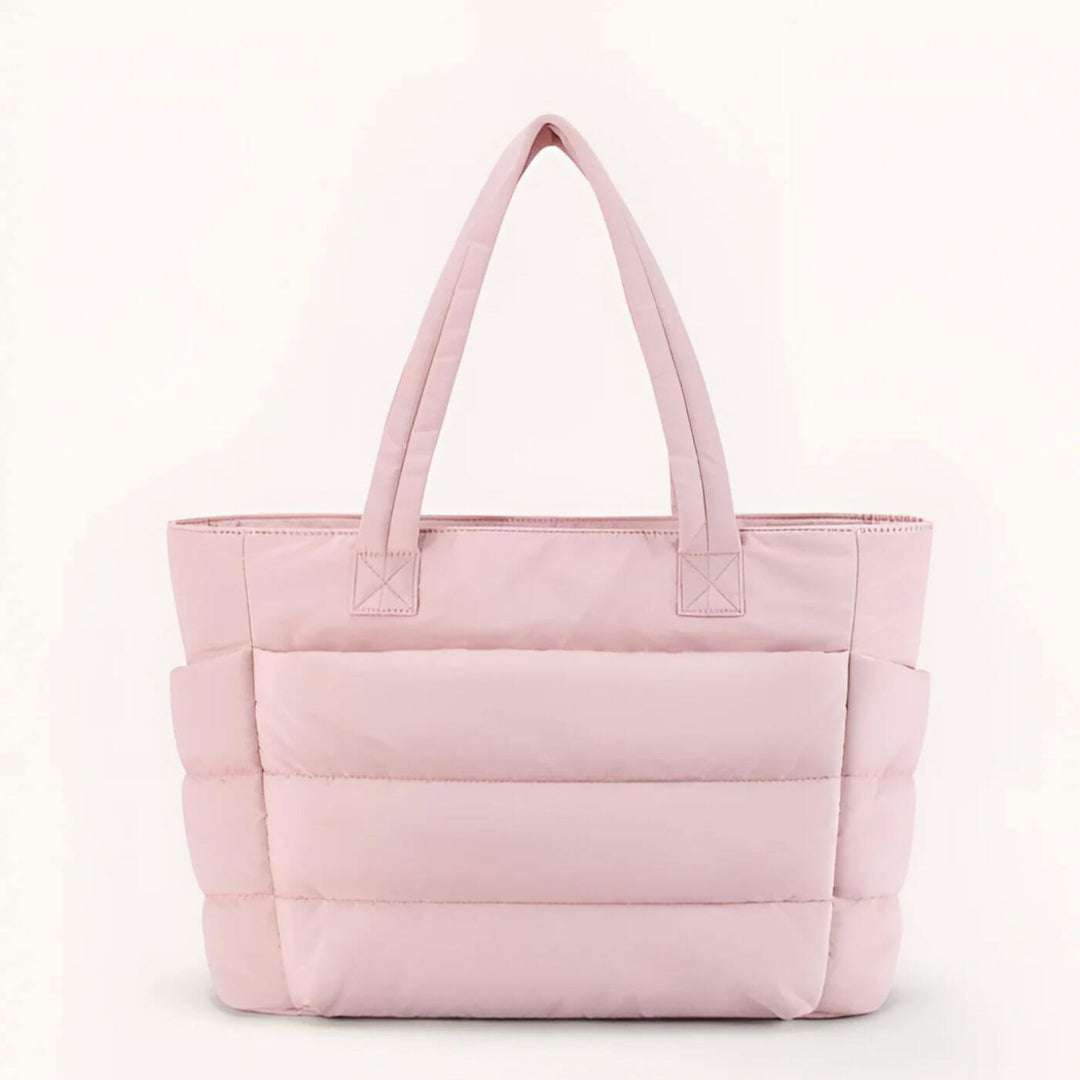 Violaine | Puffed Quilted Tote Bag for Women
