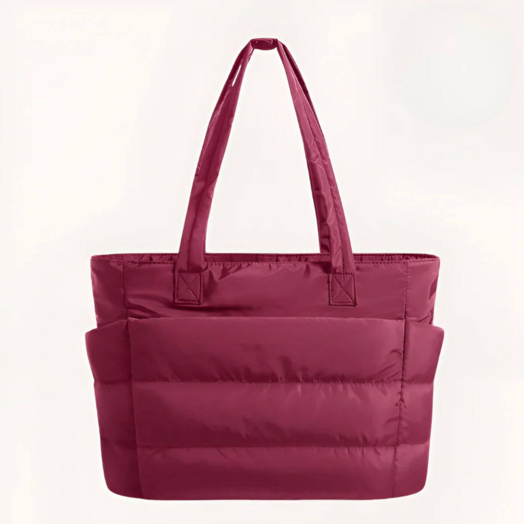Violaine | Puffed Quilted Tote Bag for Women