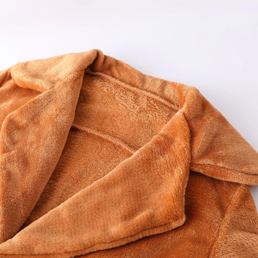 Melisande | Tufted Teddy Fleece Winter Coat for Women