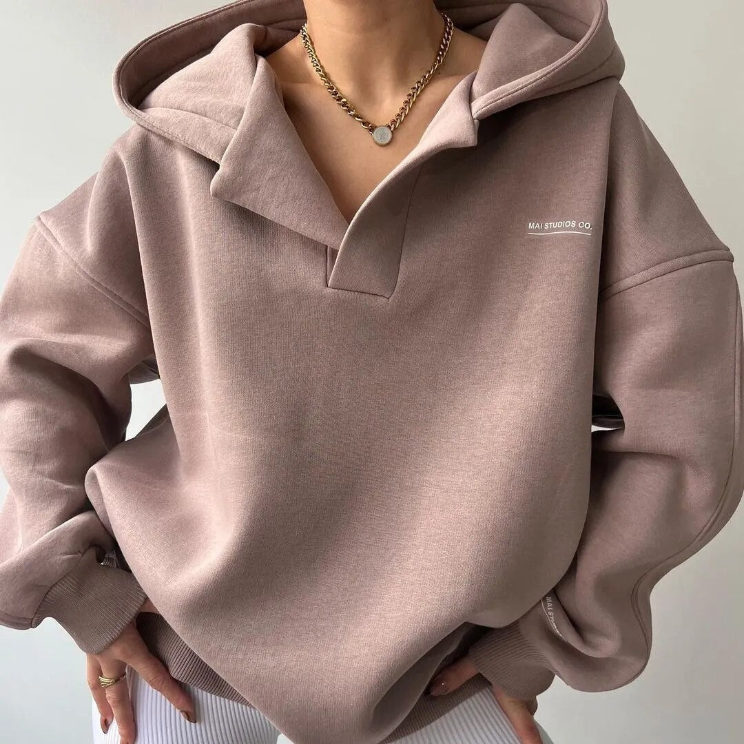 Delilah | Fleecy Oversized Hoodie for Women