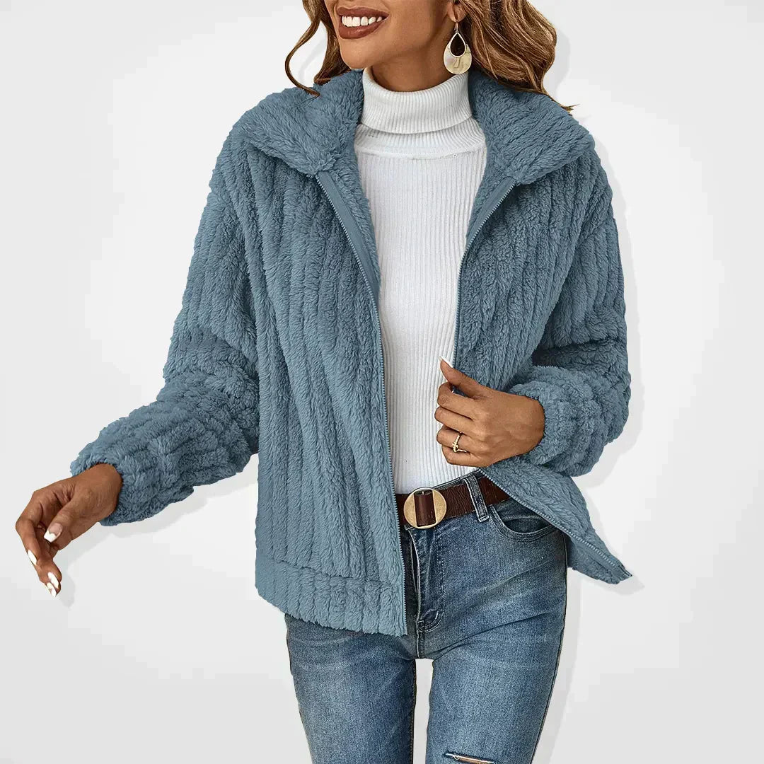 Florence | Lofty Borg Fleece Jacket for Women in Winter