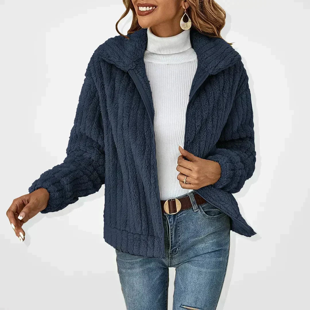 Florence | Lofty Borg Fleece Jacket for Women in Winter