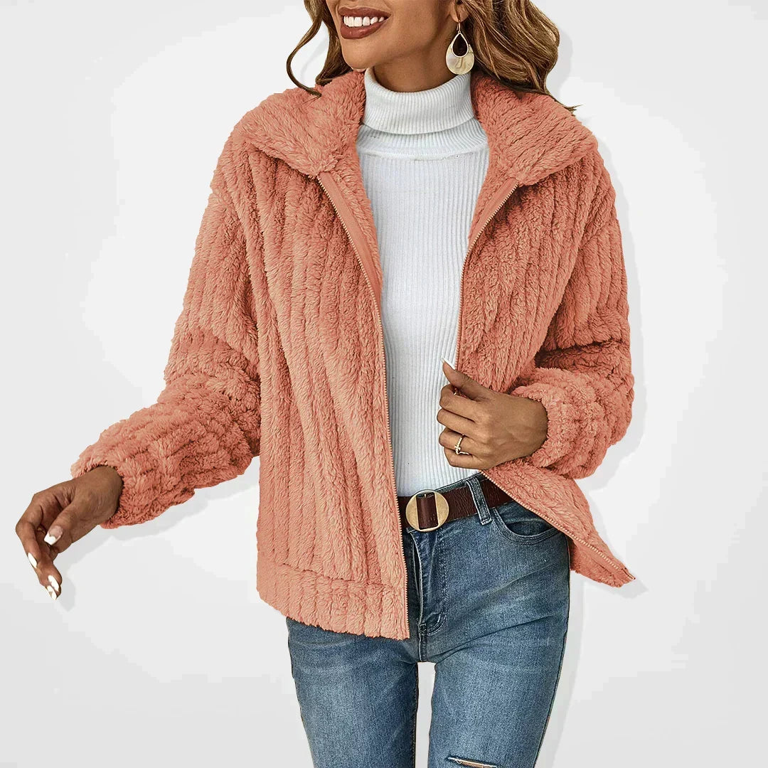 Florence | Lofty Borg Fleece Jacket for Women in Winter