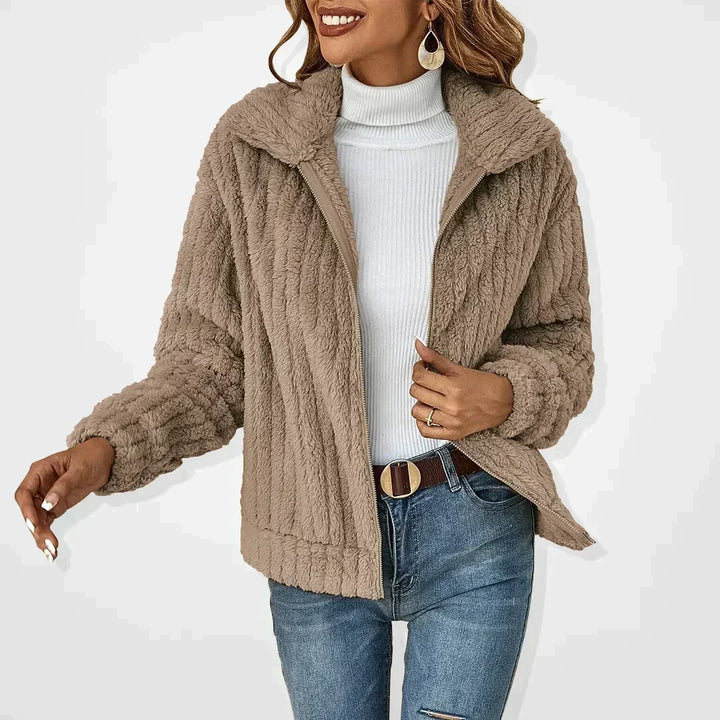 Florence | Lofty Borg Fleece Jacket for Women in Winter