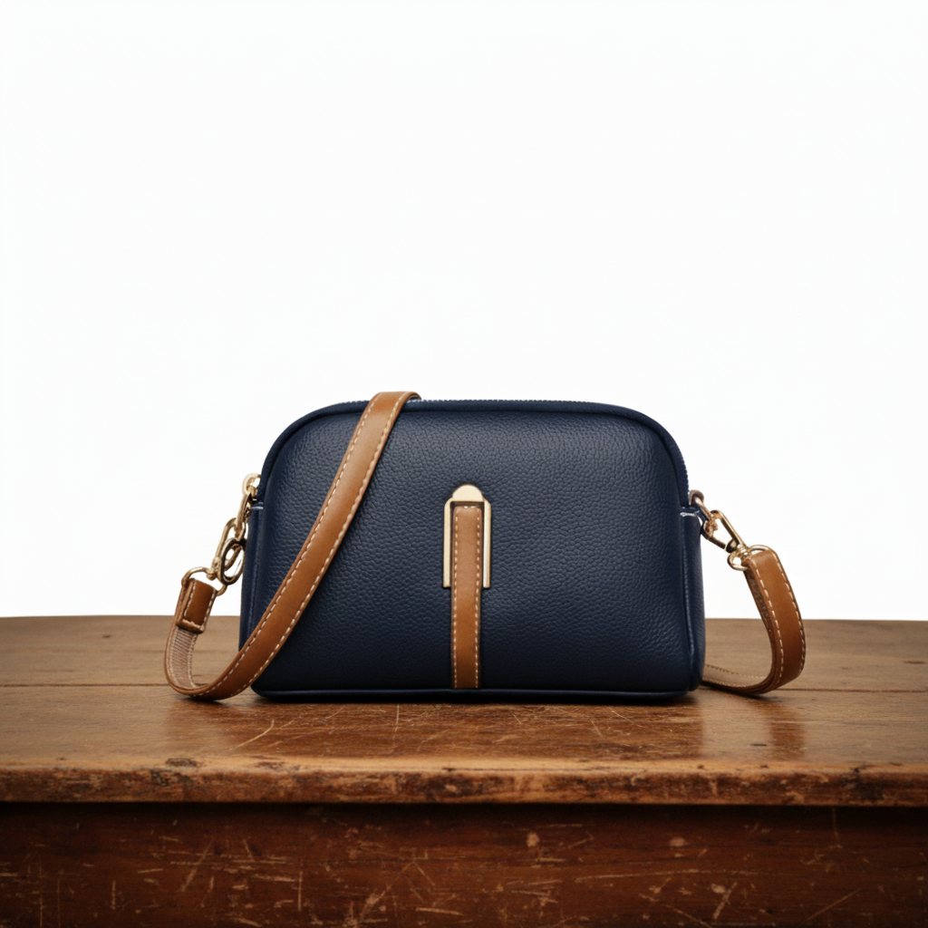 Louison | Piped Classic Crossbody Bag for Women
