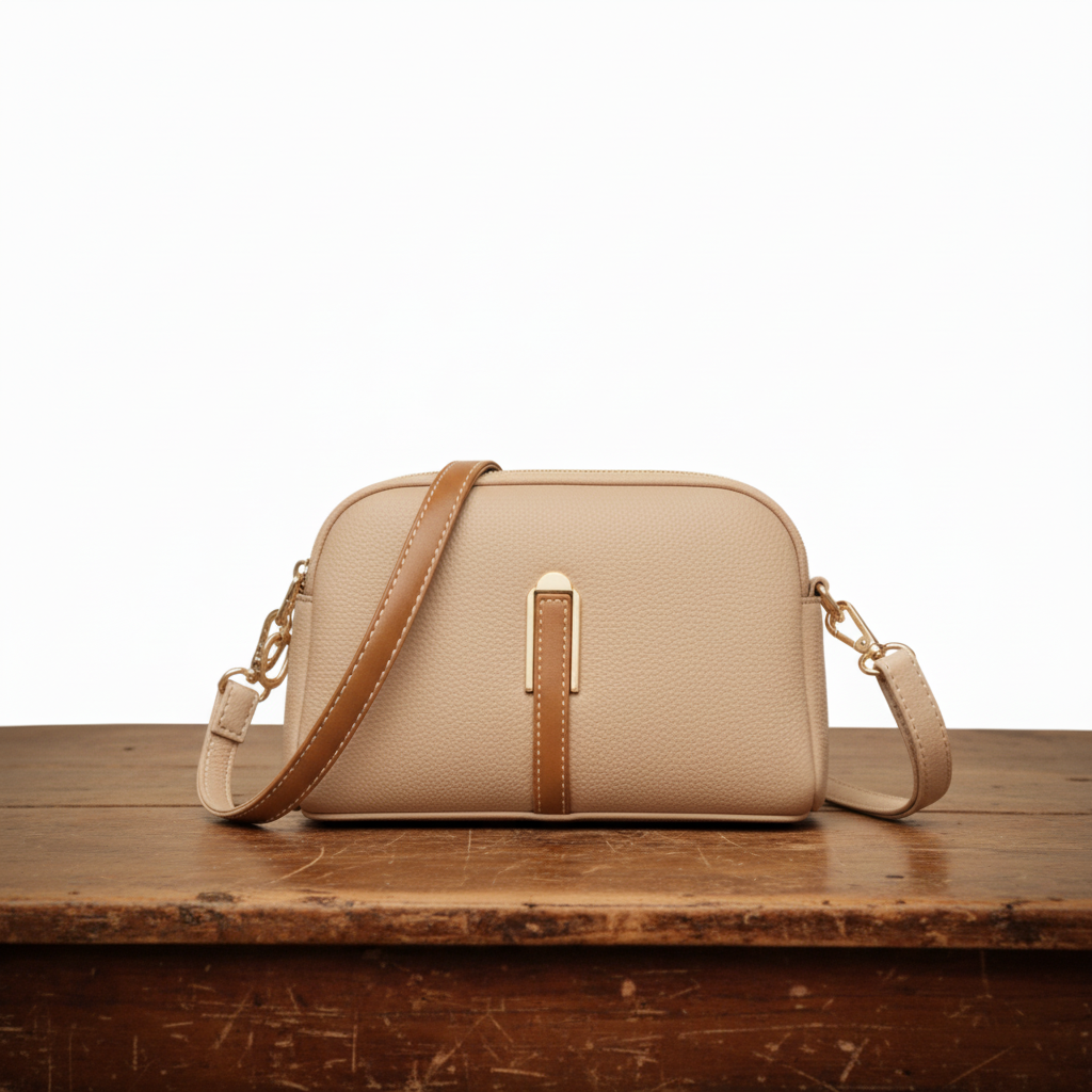 Louison | Piped Classic Crossbody Bag for Women