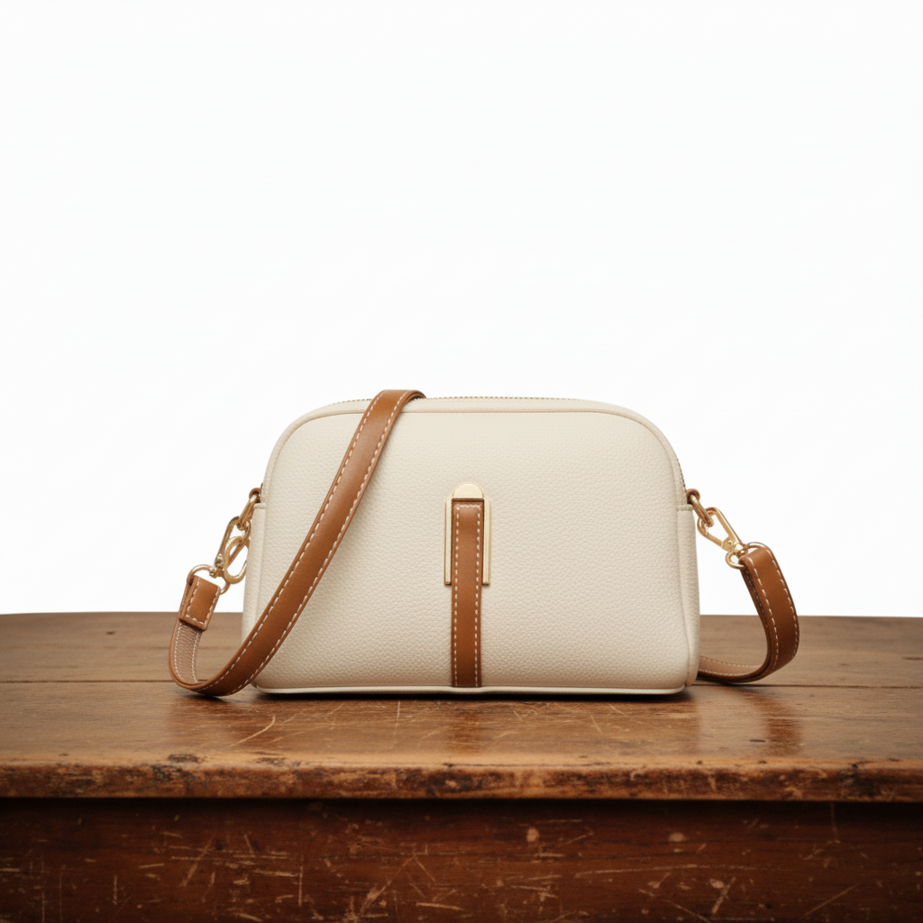 Louison | Piped Classic Crossbody Bag for Women