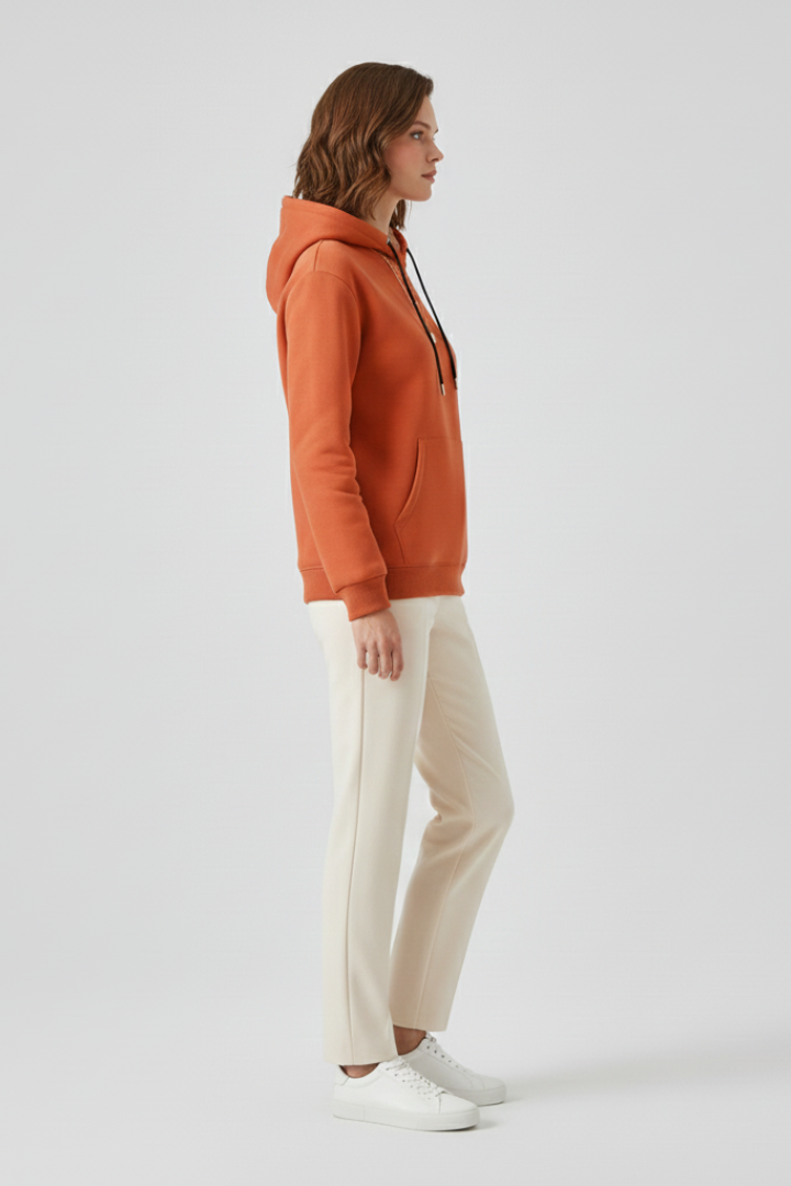 Riley | Lulling Sherpa Lined Pullover Hoodie for Women