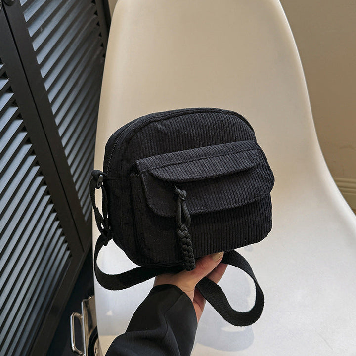 Celeste | Compact Corduroy Crossbody Bag for Women