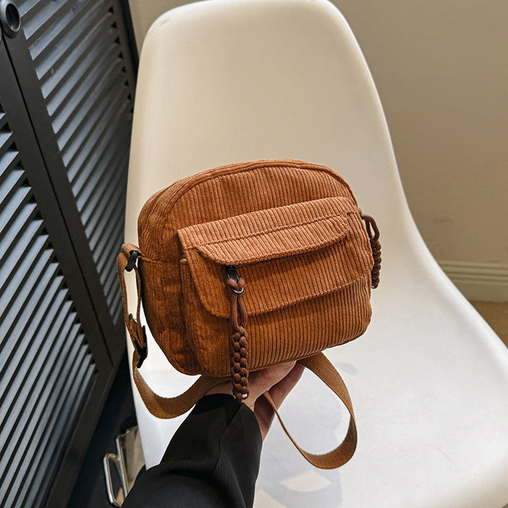 Celeste | Compact Corduroy Crossbody Bag for Women