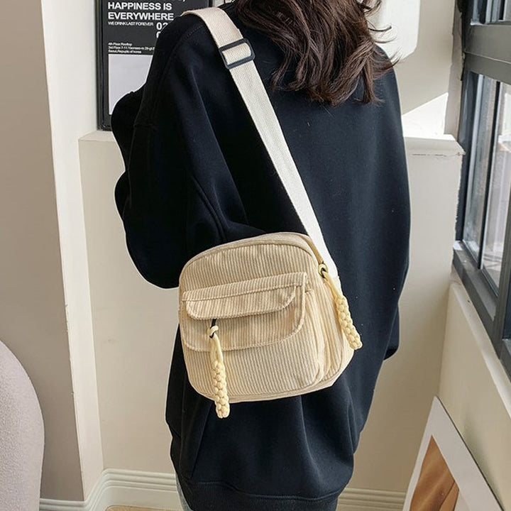 Celeste | Compact Corduroy Crossbody Bag for Women