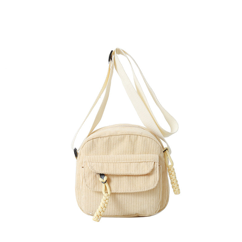 Celeste | Compact Corduroy Crossbody Bag for Women