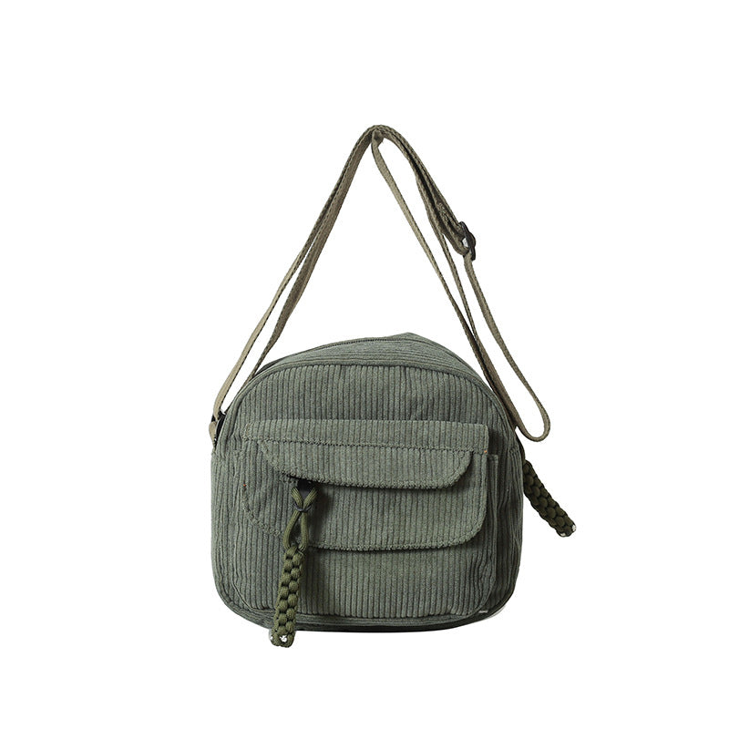 Celeste | Compact Corduroy Crossbody Bag for Women