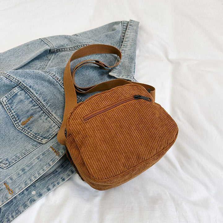 Celeste | Compact Corduroy Crossbody Bag for Women