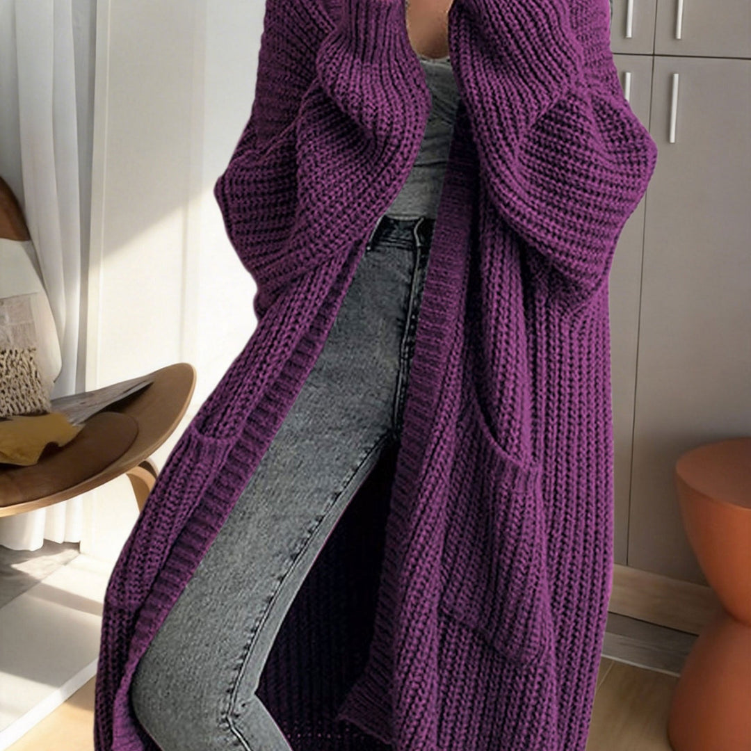 Isadora | Sweeping Longline Duster Knit Cardigan for Women