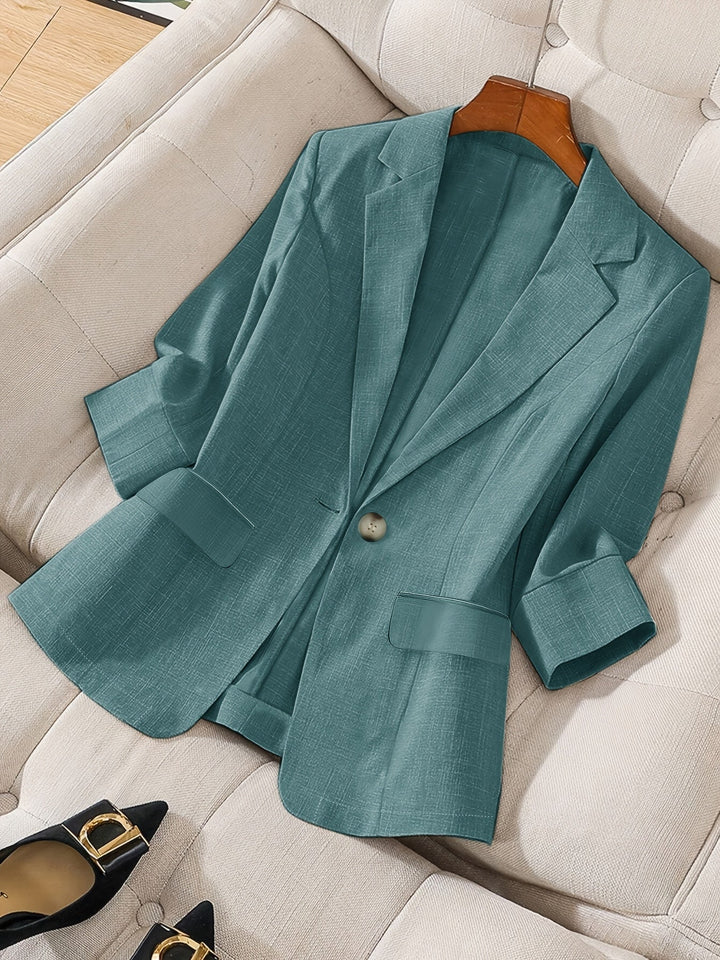 Emmanuelle | Keen Cropped Tailored Blazer for Women