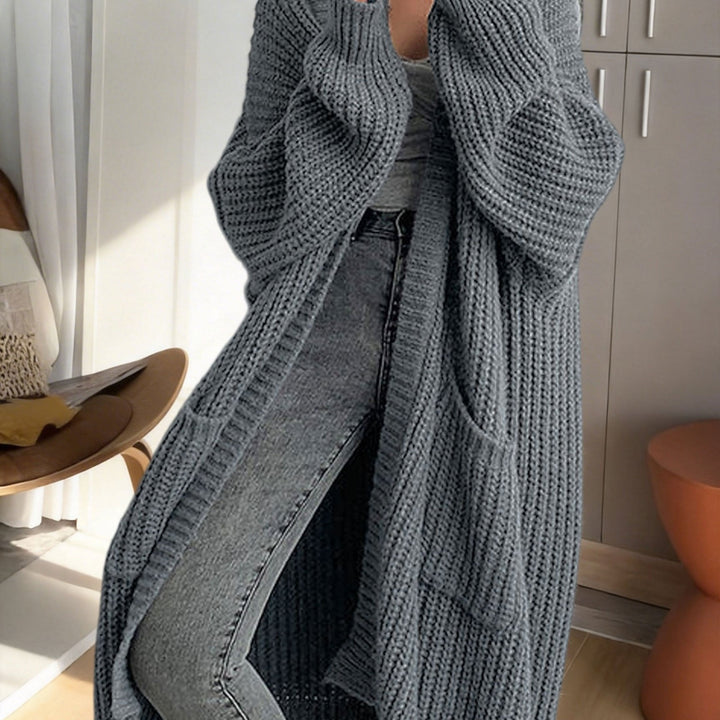 Isadora | Sweeping Longline Duster Knit Cardigan for Women