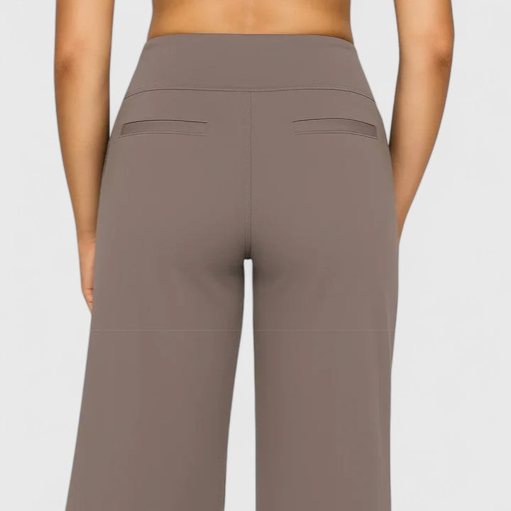 Dorothea | Grounded Tailored Straight Leg Pants for Women