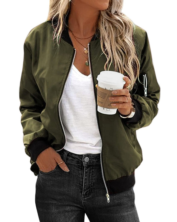Delphine | Easy Bomber Jacket for Women in Winter