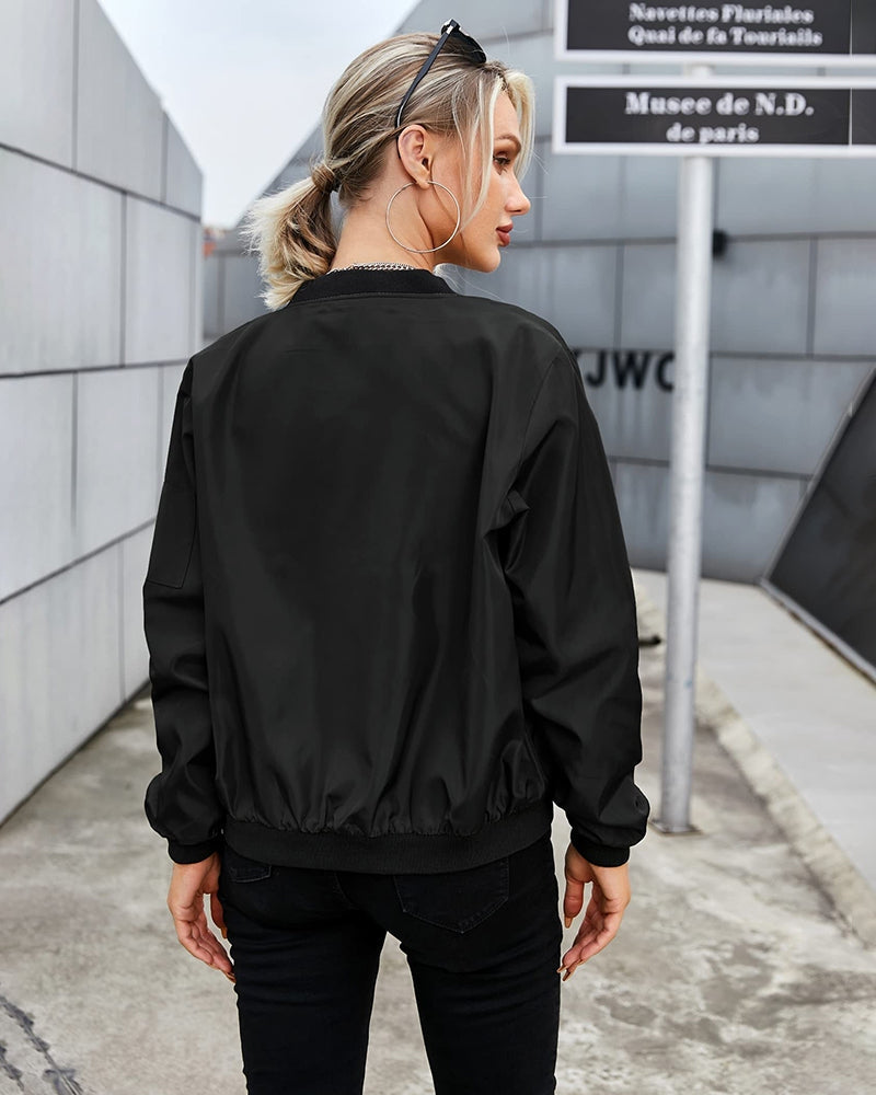 Delphine | Easy Bomber Jacket for Women in Winter