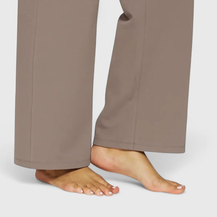 Dorothea | Grounded Tailored Straight Leg Pants for Women