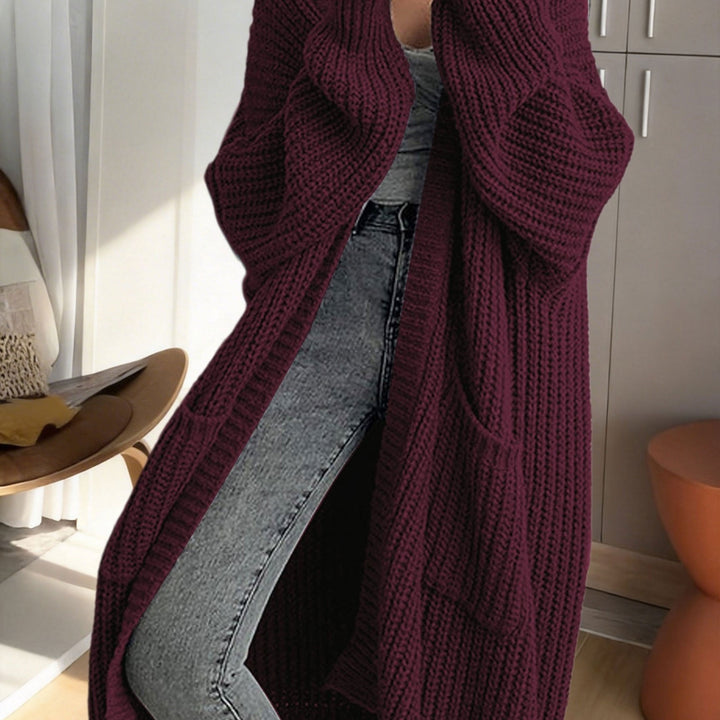 Isadora | Sweeping Longline Duster Knit Cardigan for Women