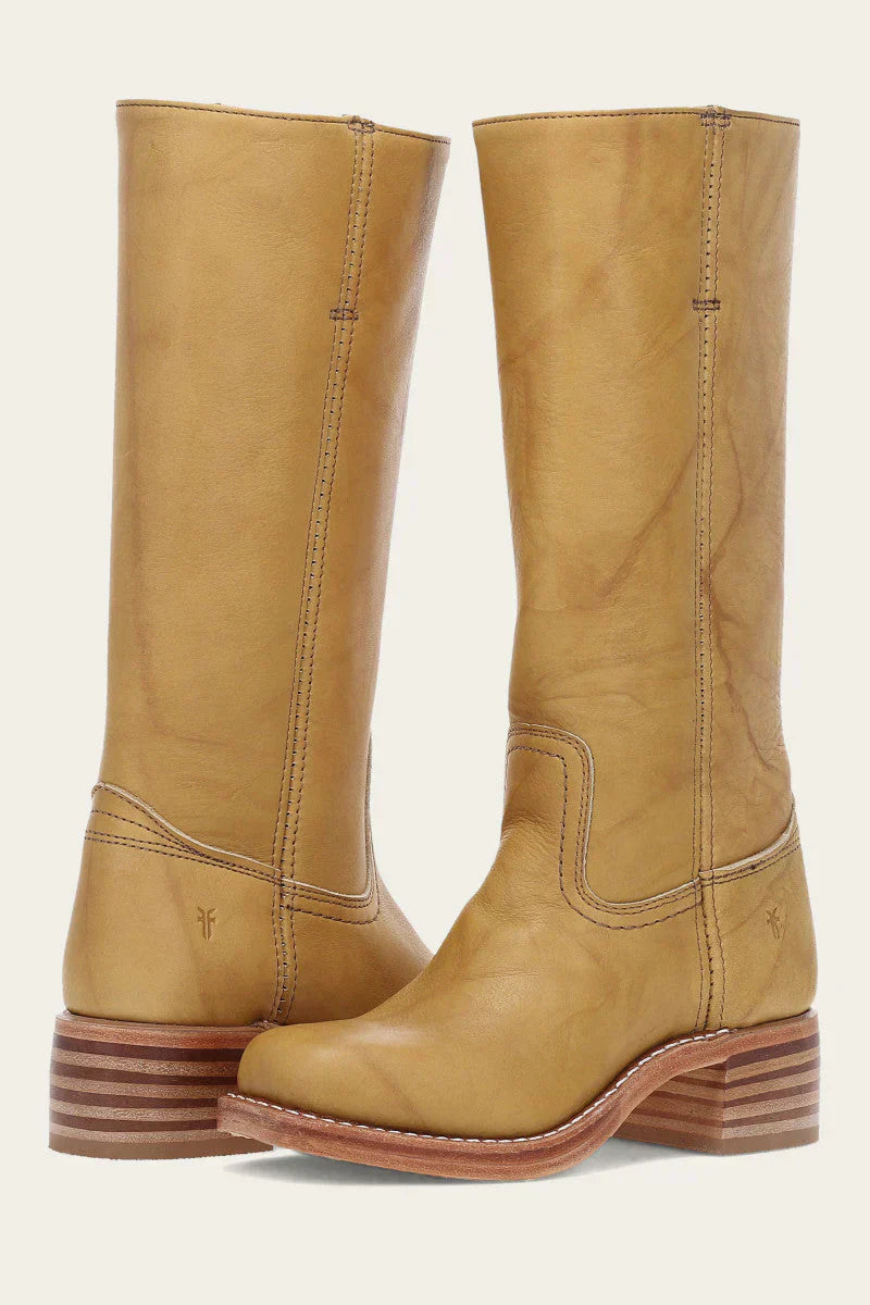 Melanie | Planted Mid Calf Block Heel Boots for Women